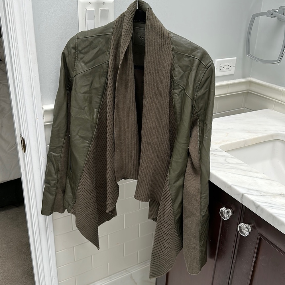 BlankNYC size M pleather jacket